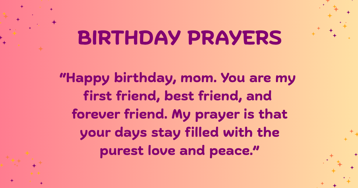 birthday prayers for mom 